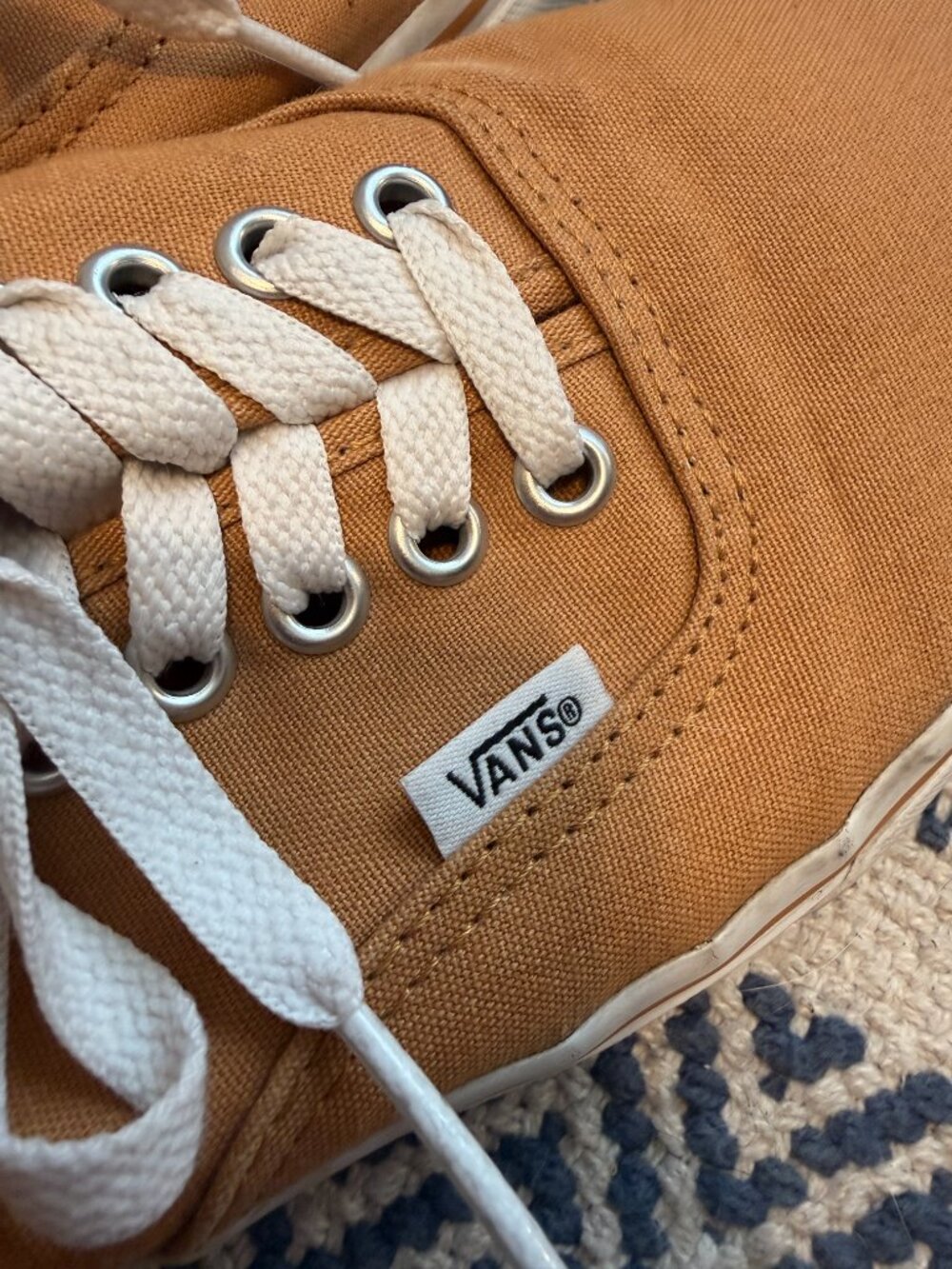 Yellow Vans Lace-Up Sneakers | Women’s 10 / Men’s 8.5 - Picture 8 of 8